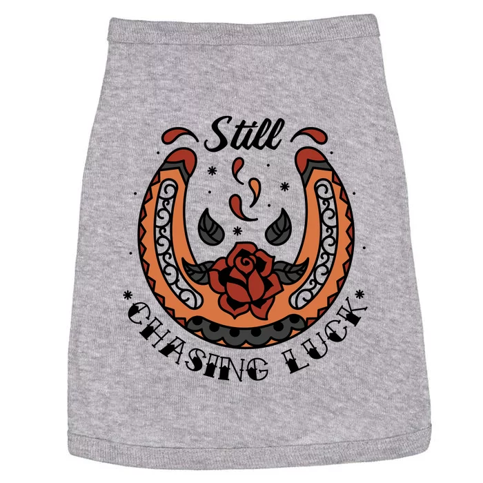 Still Chasing Luck Horseshoe Doggie Tank