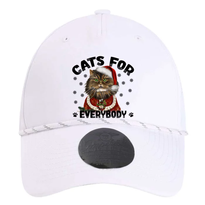 Santa Cat Lover Funny Christmas S Cats For Everybody Cool Gift Performance The Dyno Cap