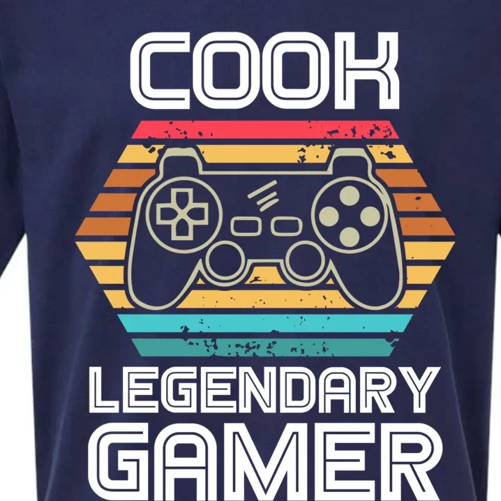 Special Cook Legendary Video Gamer Custom Name Personalized Gift Sueded Cloud Jersey T-Shirt