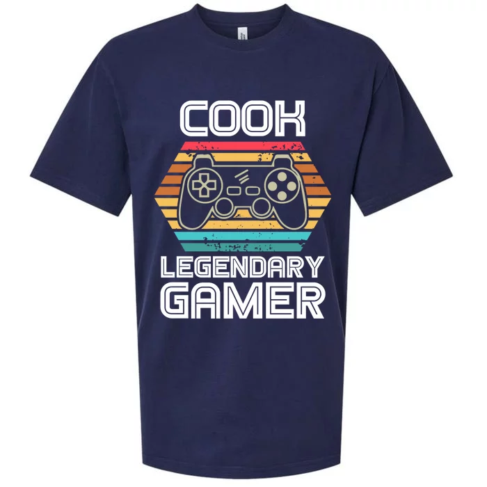 Special Cook Legendary Video Gamer Custom Name Personalized Gift Sueded Cloud Jersey T-Shirt