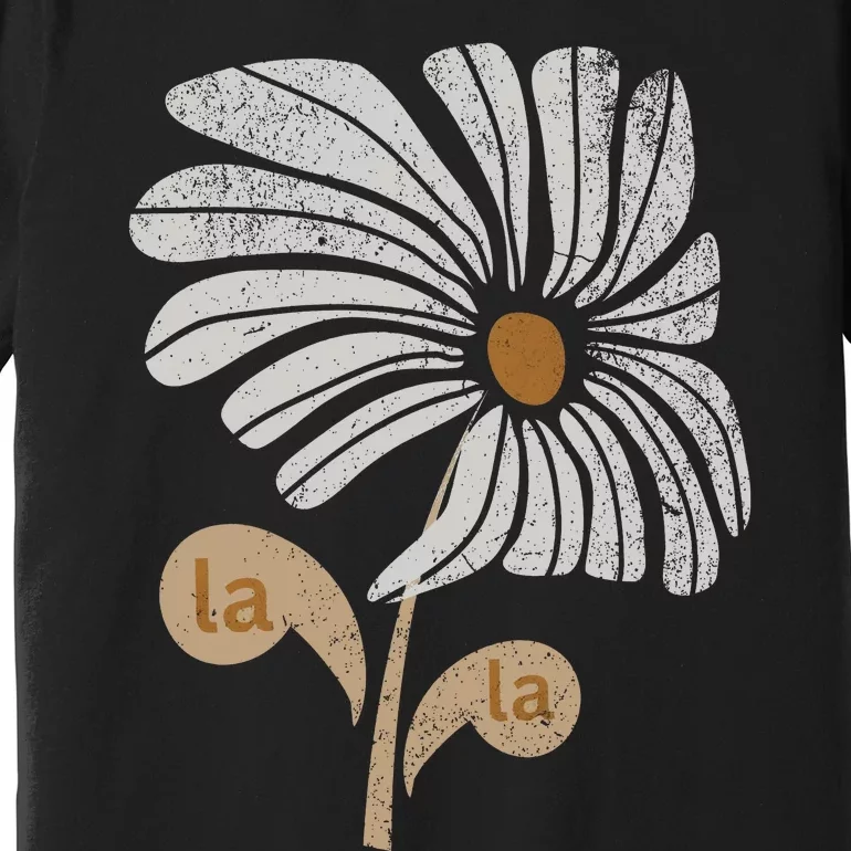 Subtle Comma La Flower Premium T-Shirt