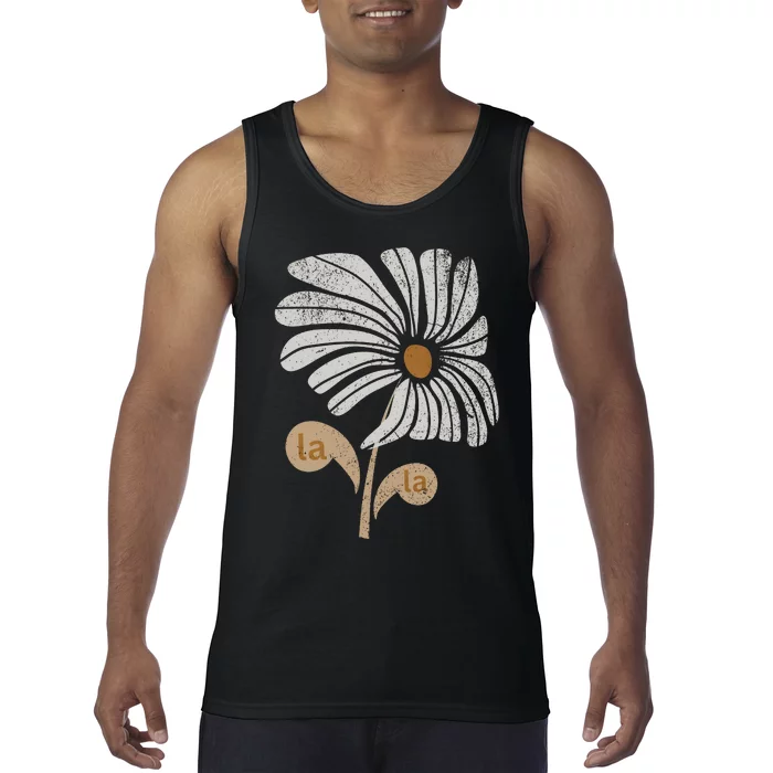 Subtle Comma La Flower Tank Top