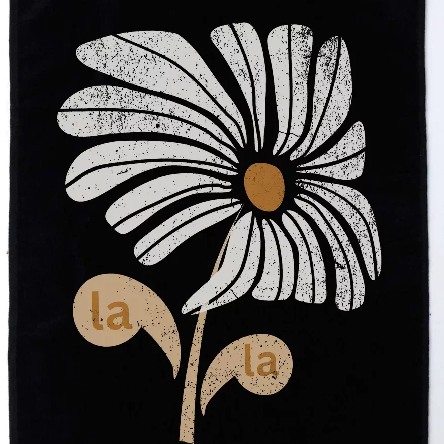 Subtle Comma La Flower Platinum Collection Golf Towel