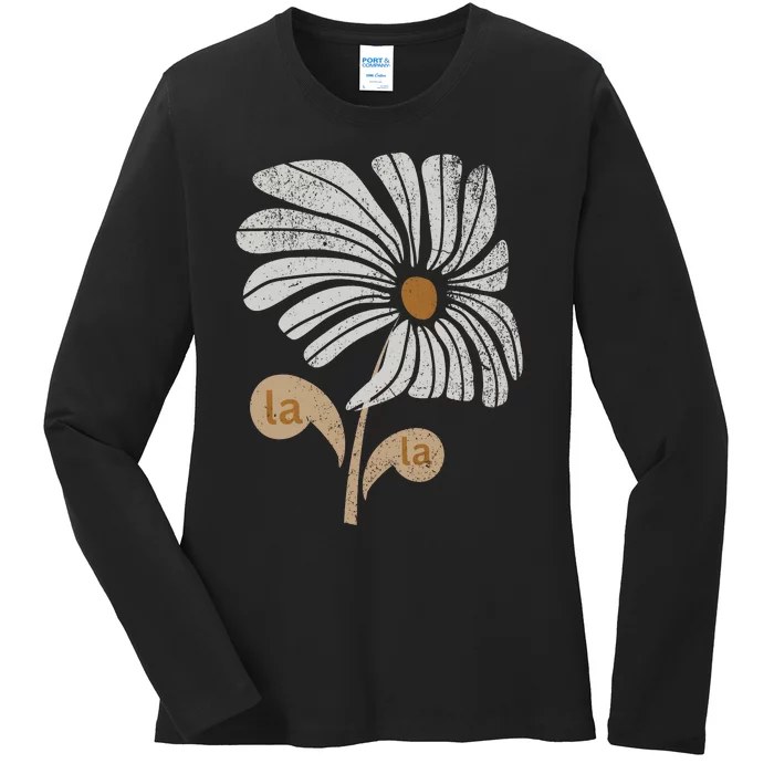 Subtle Comma La Flower Ladies Long Sleeve Shirt