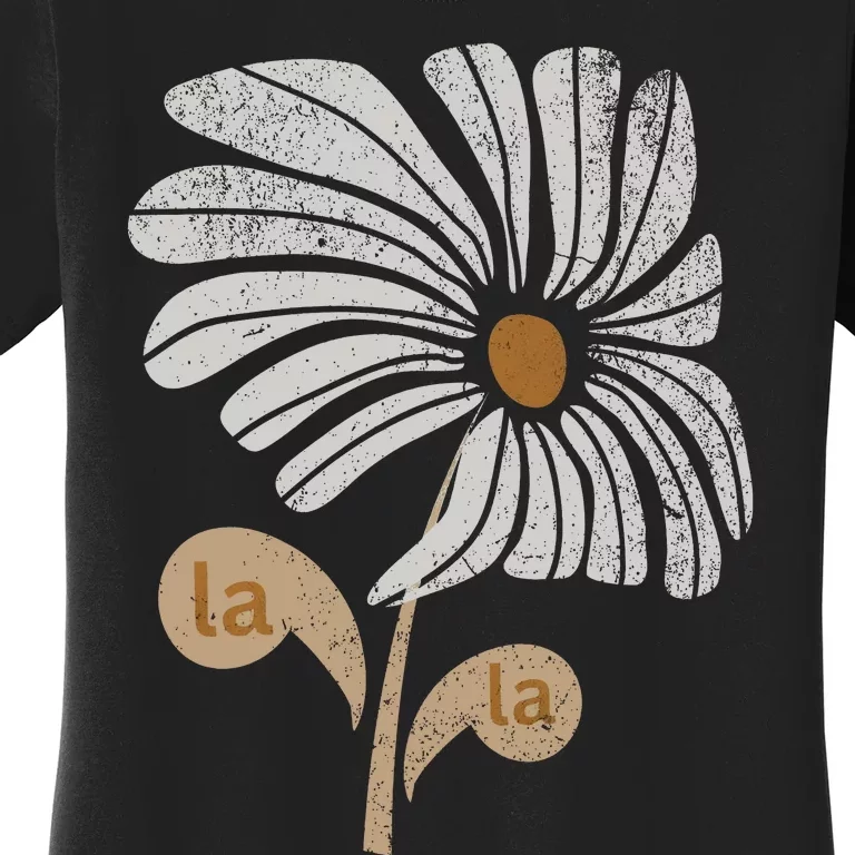 Subtle Comma La Flower Women's T-Shirt