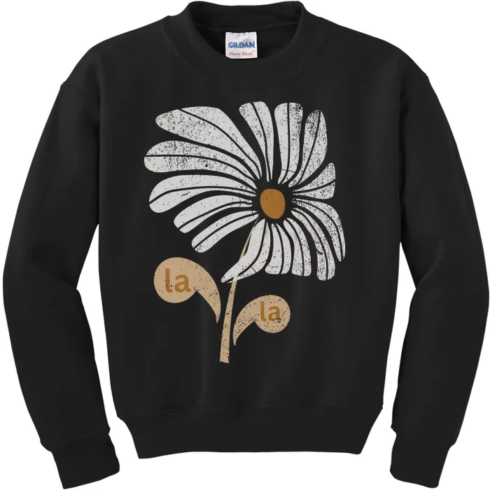 Subtle Comma La Flower Kids Sweatshirt