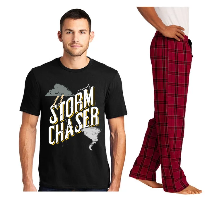 Storm Chaser Lightning | Tornado Hurricane | Storm Chasing Pajama Set