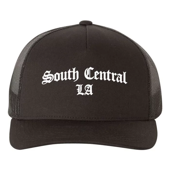 South Central La Los Angeles Chicano Biker Chicana Mexican Yupoong Adult 5-Panel Trucker Hat