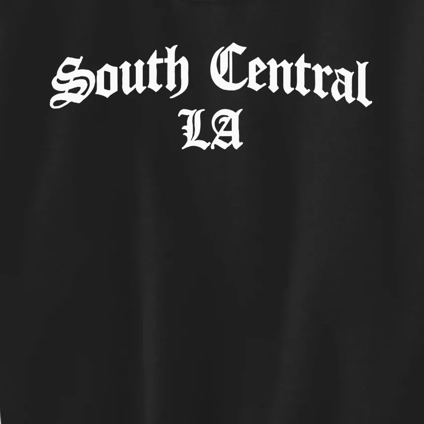 South Central La Los Angeles Chicano Biker Chicana Mexican Kids Sweatshirt