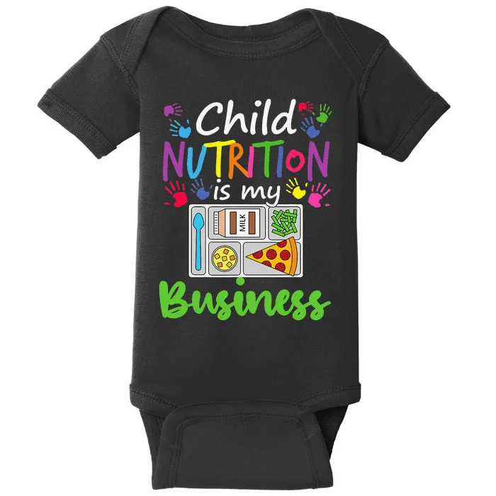 School Cafeteria Lunch Lady Child Nutrition Is My Business Baby Bodysuit