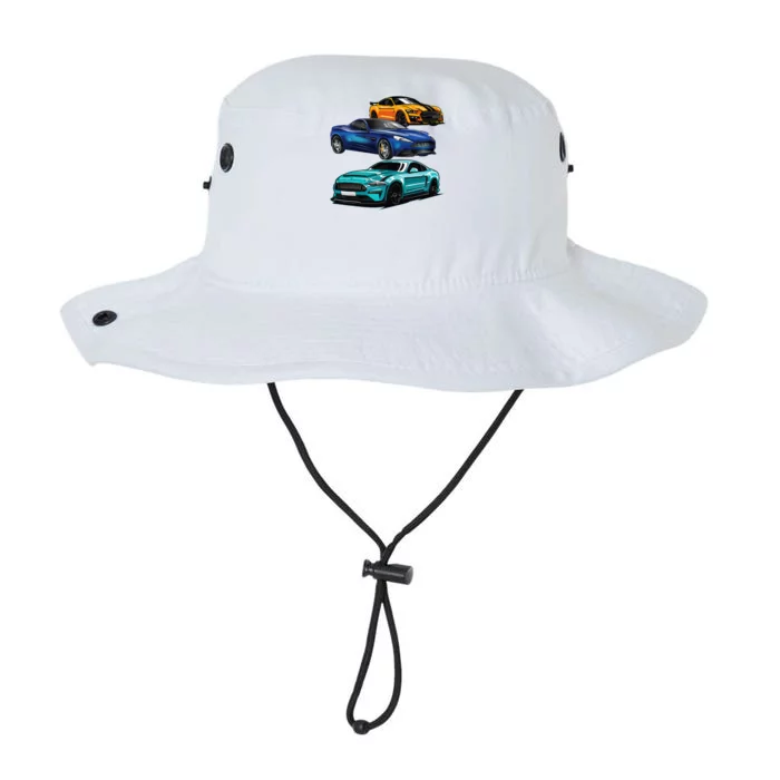 Sport Cars Lovers Gift Street Racing Fans Legacy Cool Fit Booney Bucket Hat