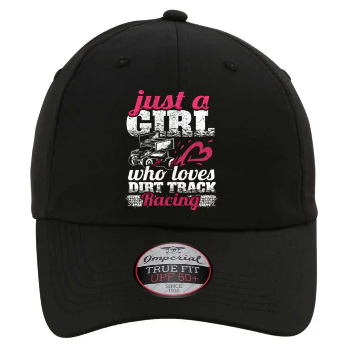 Sprint Car Lover Just A Who Loves Dirt Track Racing Funny Gift The Original Performance Cap