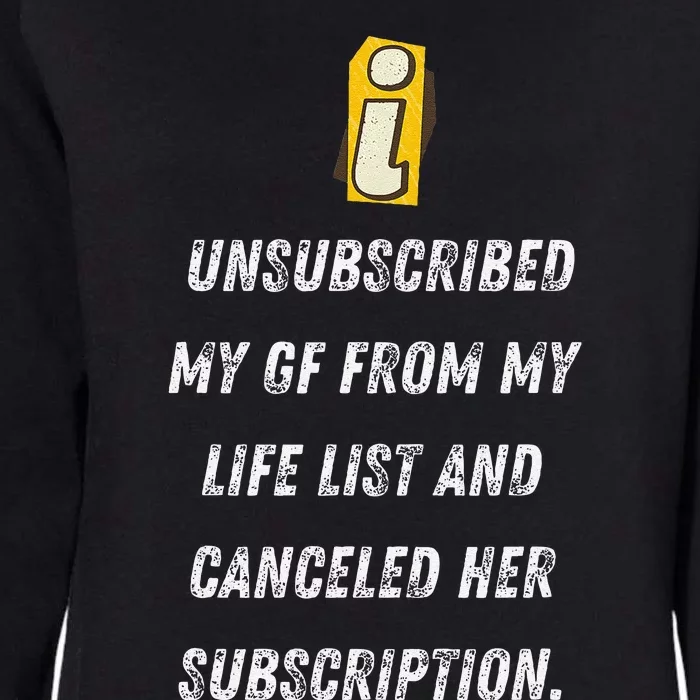 Subscription Canceled Life’S New Chapter Gift Womens California Wash Sweatshirt