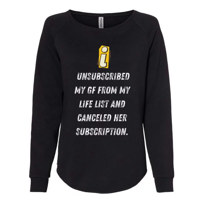 Subscription Canceled Life’S New Chapter Gift Womens California Wash Sweatshirt