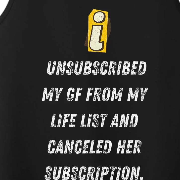 Subscription Canceled Life’S New Chapter Gift Performance Tank