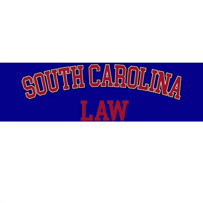 South Carolina Law Attorney Bar Graduate Lawyer College Bumper Sticker