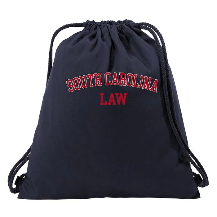 South Carolina Law Attorney Bar Graduate Lawyer College Drawstring Bag