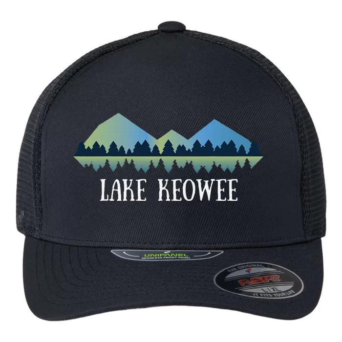 South Carolina Lake Lake Keowee Sc Flexfit Unipanel Trucker Cap