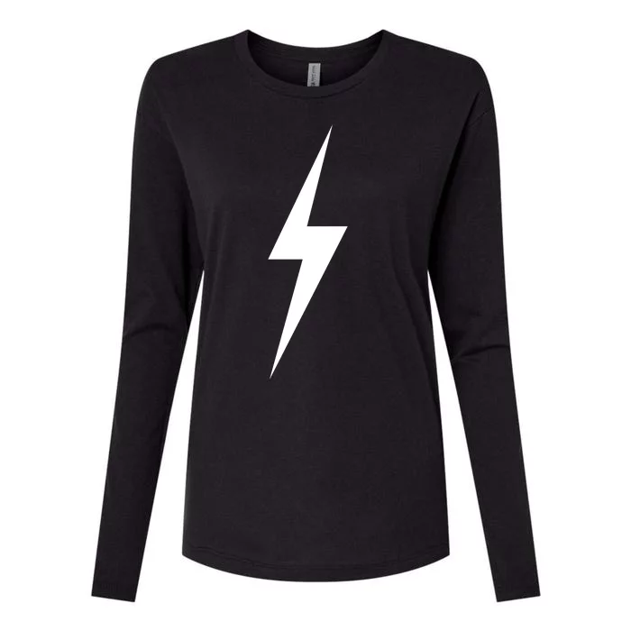 Sunny Citizen Lightning Bolt Womens Cotton Relaxed Long Sleeve T-Shirt