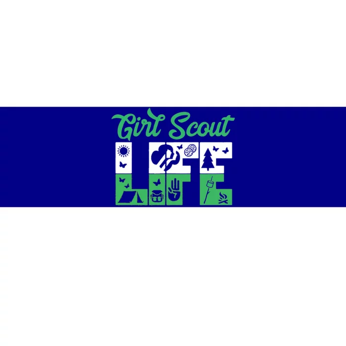 Scout Cookie Life Troop Leader Momlife Gift Meaningful Gift Bumper Sticker