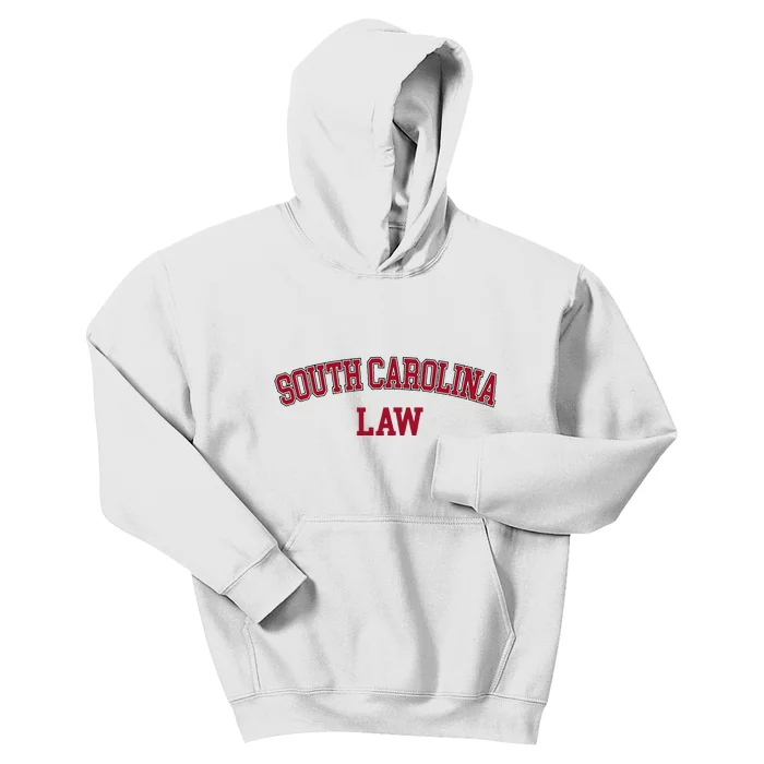 South Carolina Law Attorney Bar Graduate Lawyer Kids Hoodie