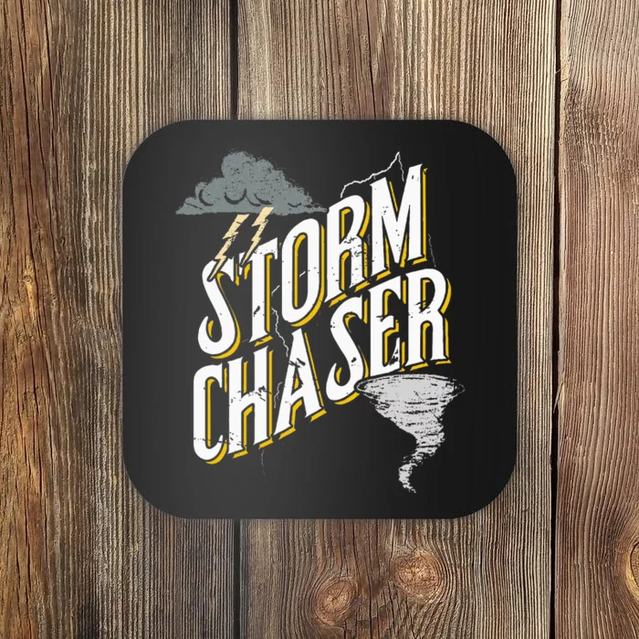 Storm Chaser Lightning Tornado Hurricane Storm Chasing Coaster