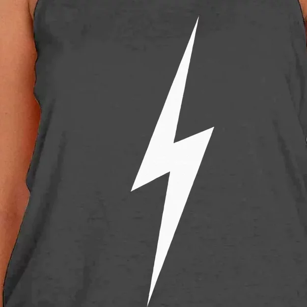 Sunny Citizen Lightning Bolt Women's Knotted Racerback Tank