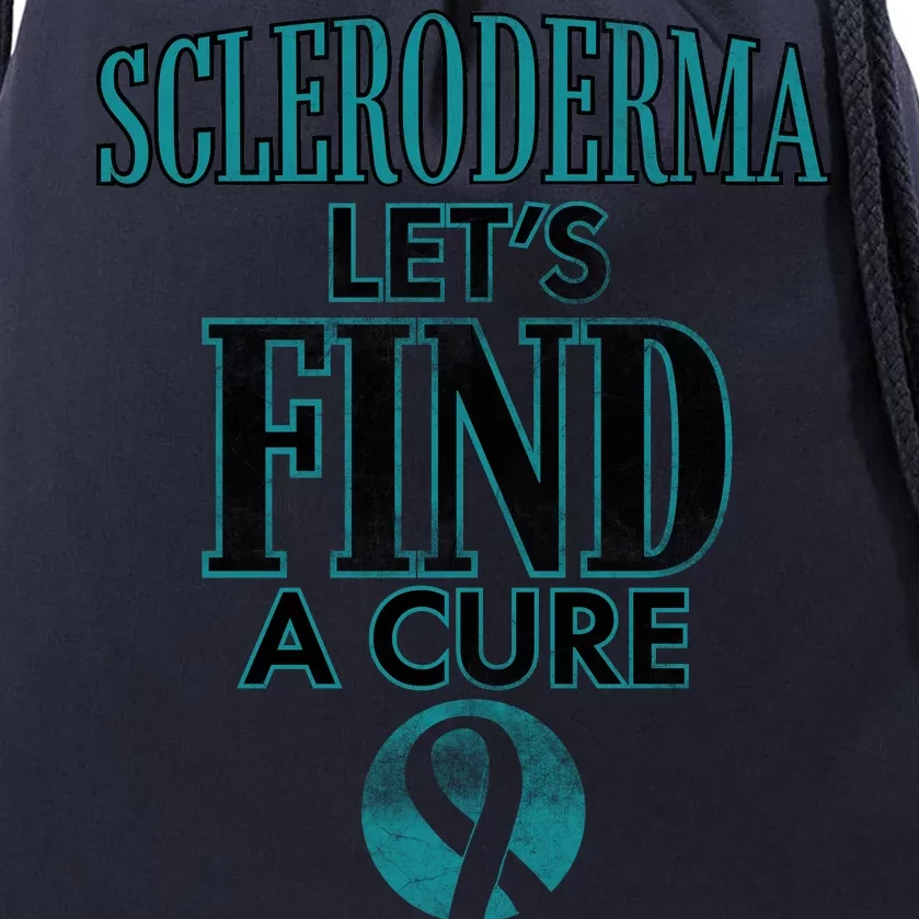 Scleroderma Let's Find A Cure Drawstring Bag