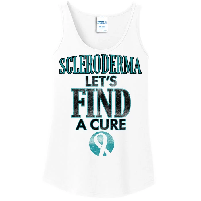 Scleroderma Let's Find A Cure Ladies Essential Tank