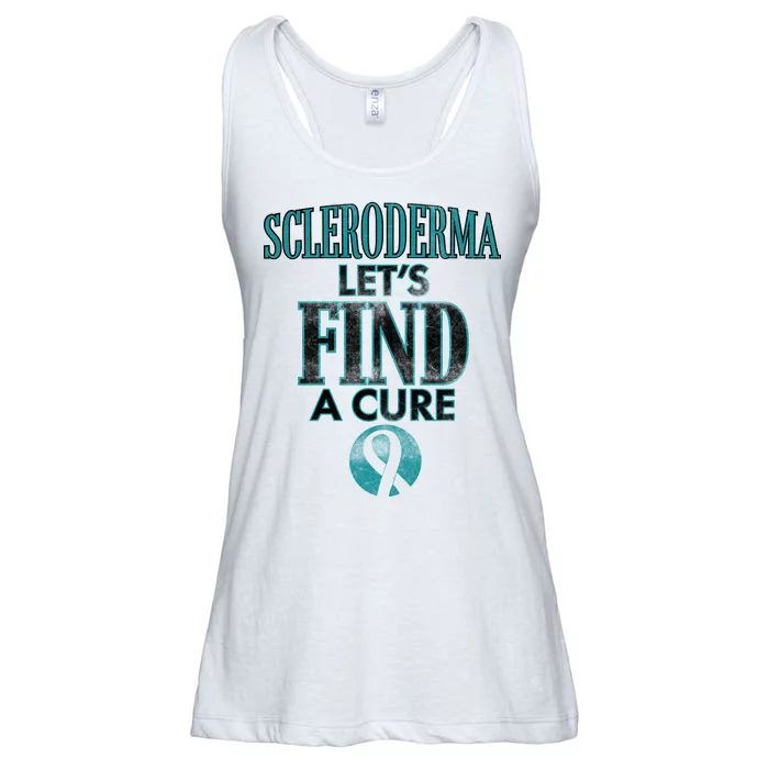 Scleroderma Let's Find A Cure Ladies Essential Flowy Tank