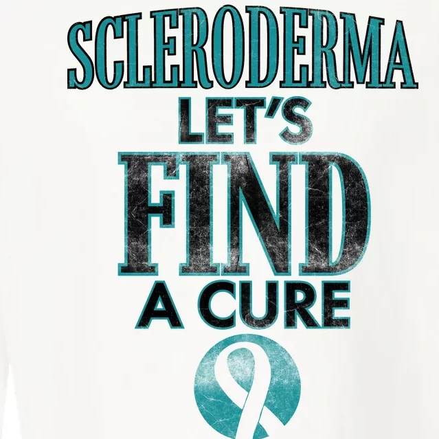 Scleroderma Let's Find A Cure Cropped Pullover Crew