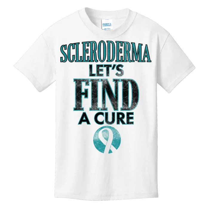 Scleroderma Let's Find A Cure Kids T-Shirt