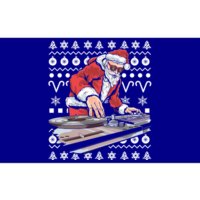 Santa Claus Music Dj Ugly Christmas Cool Gift Bumper Sticker