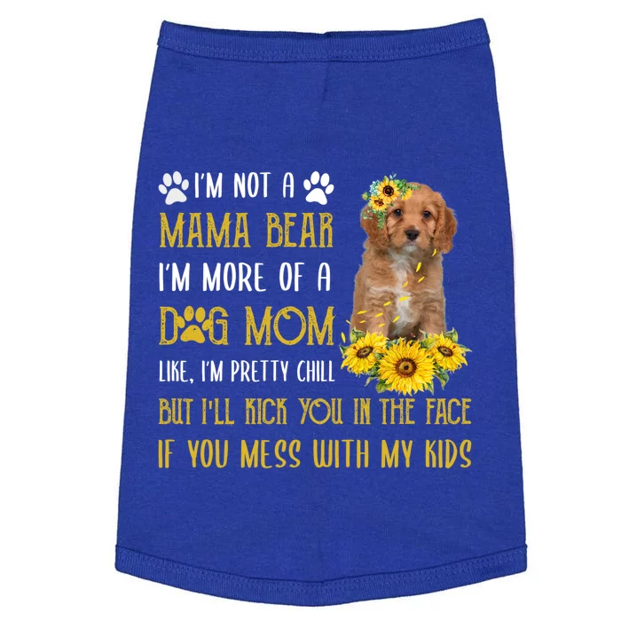 Sunflower Cavapoo Mom Mothers Day Dog Mom Gift Doggie Tank