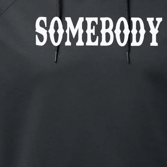 Somebody Couples Matching Somebodys Problem Performance Fleece Hoodie