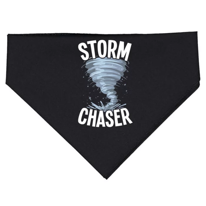 Storm Chaser Meteorologists Meteorology USA-Made Doggie Bandana