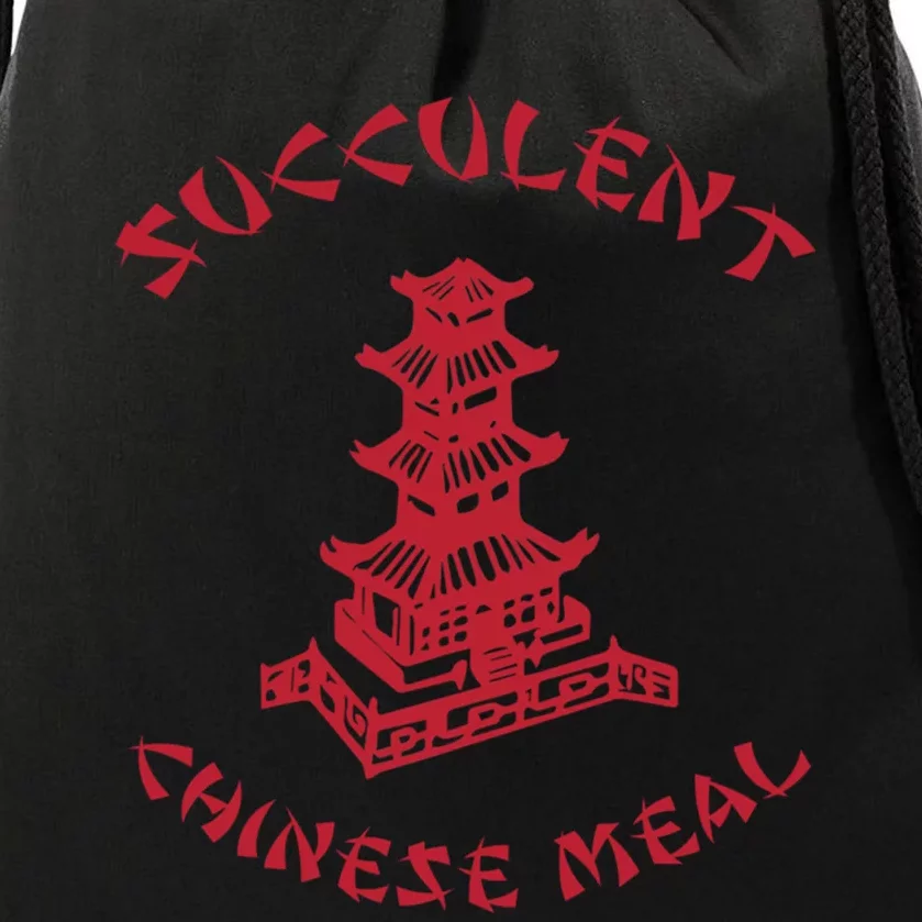 Succulent Chinese Meal Chinese Take Out Take Away Drawstring Bag