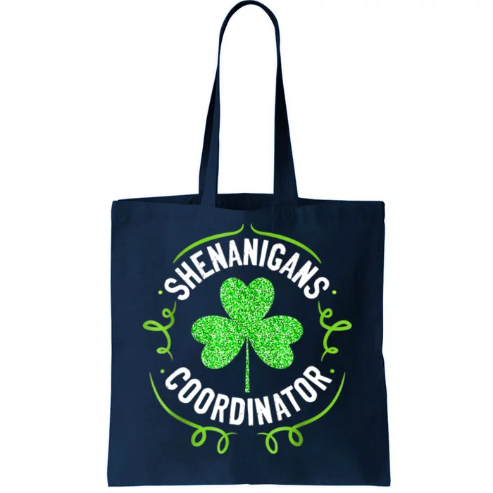 Shenanigans Coordinator Matching Teacher St Patrick's Day Tote Bag