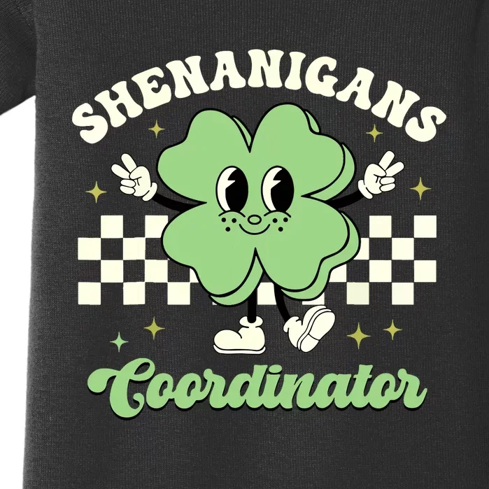 Shenanigans Coordinator Matching Teacher St Patricks Day Baby Bodysuit