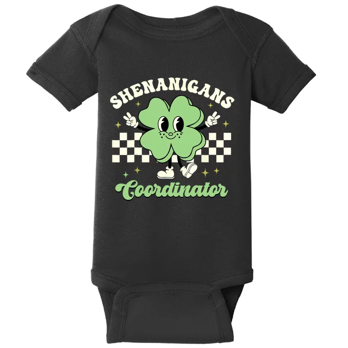 Shenanigans Coordinator Matching Teacher St Patricks Day Baby Bodysuit