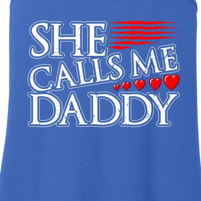 She Calls Me Daddy Sexy Ddlg Kinky Bdsm Sub Dom Submissive Gift Ladies Essential Tank