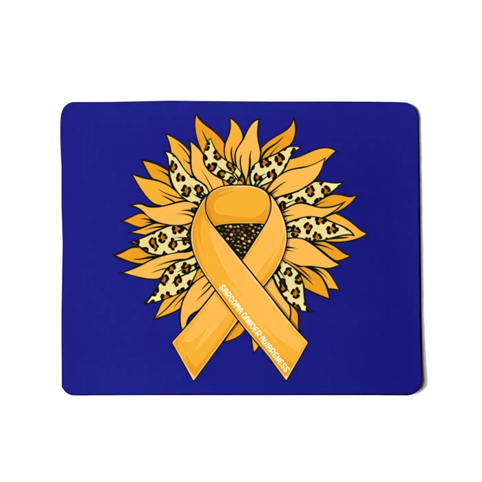 Sarcoma Cancer Meaningful Gift Sunflower Sarcoma Cancer Awareness Gift Mousepad