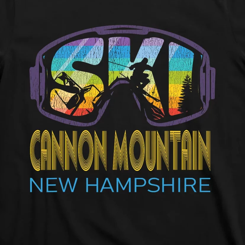 Ski Cannon Mountain New Hampshire Skiing Vacation T-Shirt