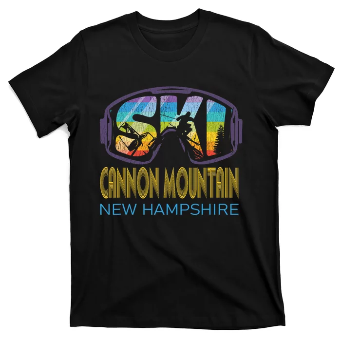 Ski Cannon Mountain New Hampshire Skiing Vacation T-Shirt