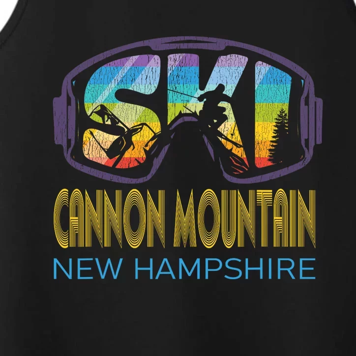 Ski Cannon Mountain New Hampshire Skiing Vacation Performance Tank