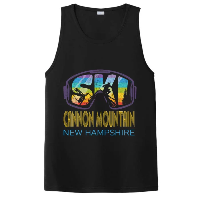 Ski Cannon Mountain New Hampshire Skiing Vacation Performance Tank