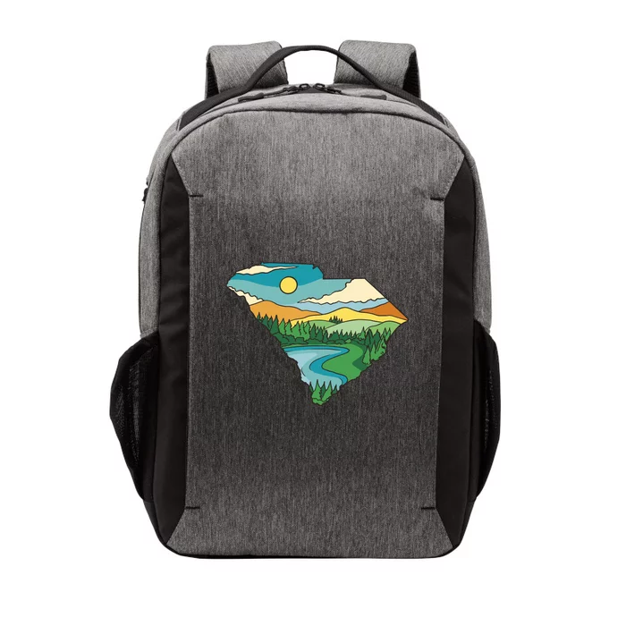 South Carolina Map Vector Backpack