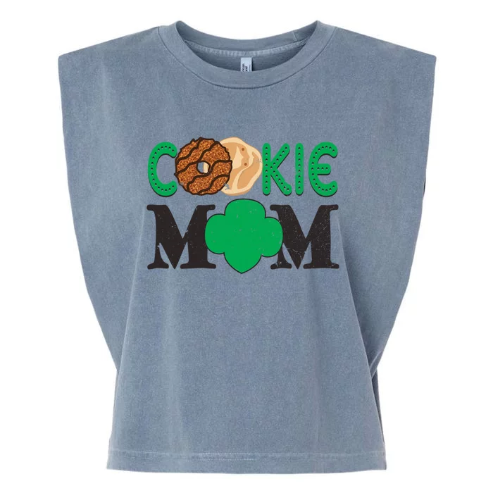 Scougift Cookie Mom Troop Leader Family Matching Gift Garment-Dyed Women's Muscle Tee