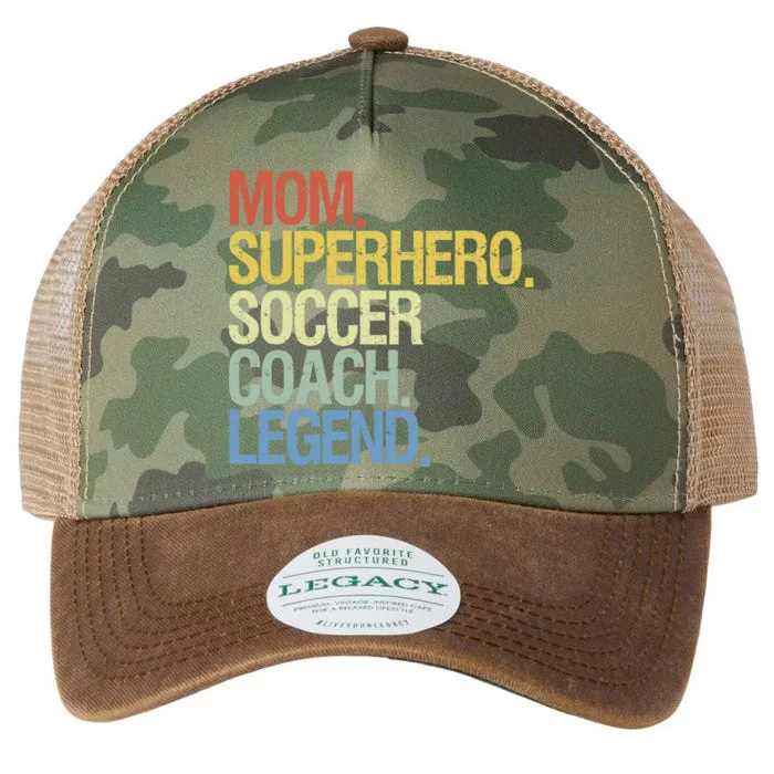 Soccer Coach Mom Legacy Tie Dye Trucker Hat