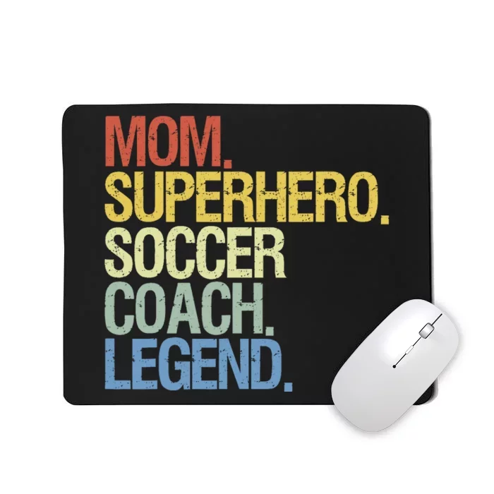 Soccer Coach Mom Mousepad